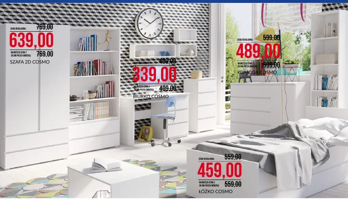Biurko Cosmo promocja w Abra Meble