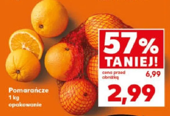 Pomarańcze promocja w Kaufland