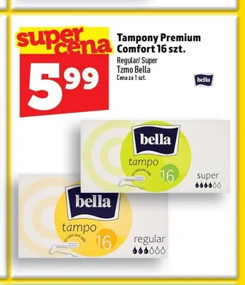 Tampony Bella Tampo Premium Comfort Regular promocja w TOPAZ