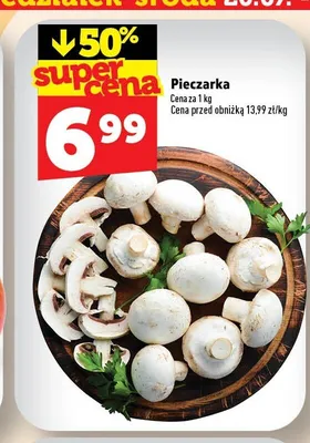 Pieczarka promocja w TOPAZ