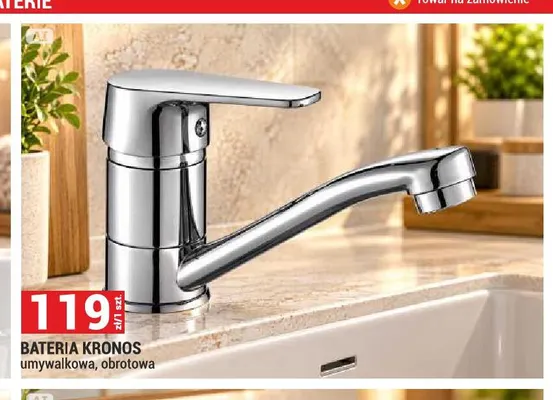 Bateria umywalkowa obrotowa Kronos promocja w Merkury Market