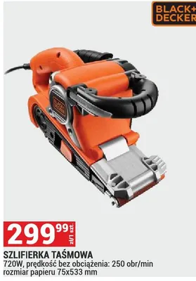 Szlifierka taśmowa promocja w Merkury Market