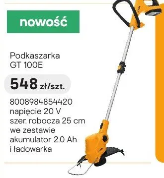 Podkaszarka GT 100E promocja w Castorama