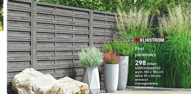 Płot panelowy promocja w Castorama