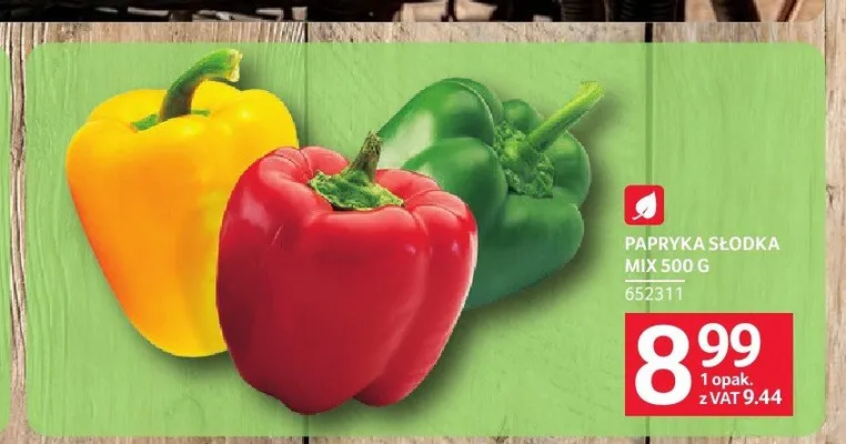 Papryka słodka mix promocja w Selgros