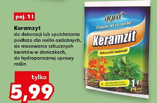 Keramzyt agro promocja w Kaufland