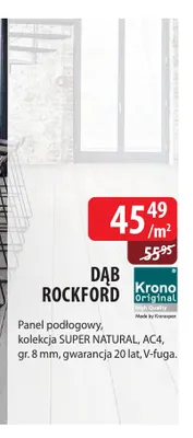 Panel podłogowy Dąb Rockford Krono Original promocja w Dobre Dla Domu