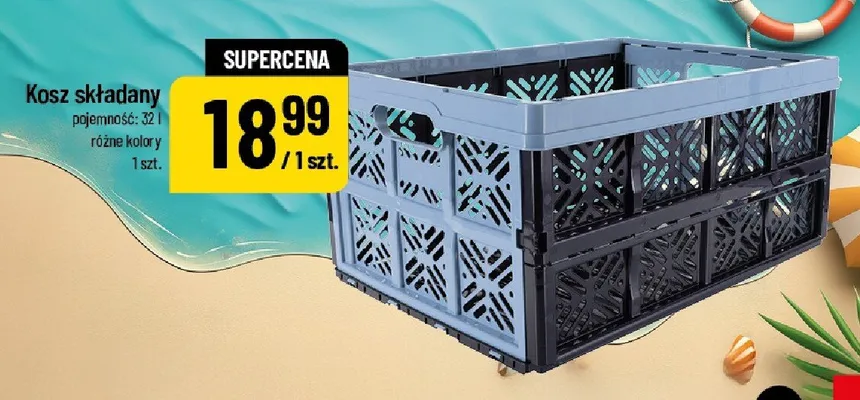 Kosz składany 32 l promocja w POLOmarket