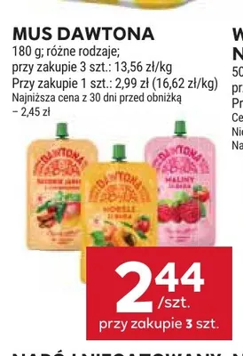 Mus Dawtona promocja w Stokrotka