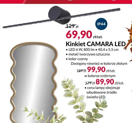 Kinkiet CAMARA LED promocja w Salony Agata