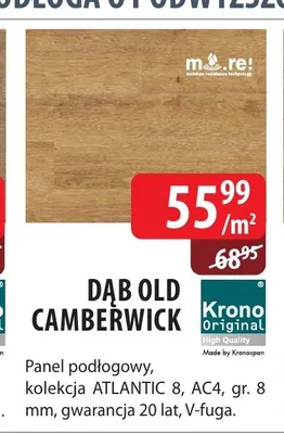 Panel podłogowy Krono Original Dąb Old Camberwick promocja w Dobre Dla Domu