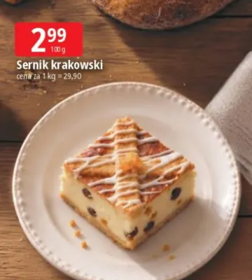 Sernik krakowski promocja w Leclerc