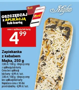 Zapiekanka z kebabem Majka, 250 g promocja w Twój Market