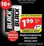 Napój energetyczny Black Classic promocja w Delfin