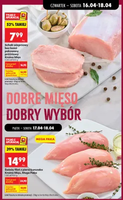 Świeży filet z piersi kurczaka Mega Paka promocja w Biedronka