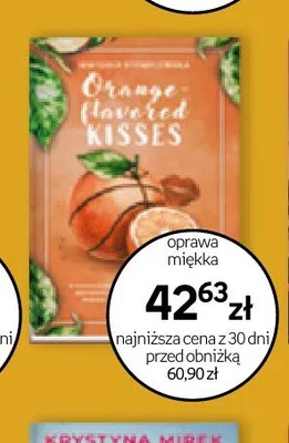 Książka Orange Flavored Kisses promocja w Empik