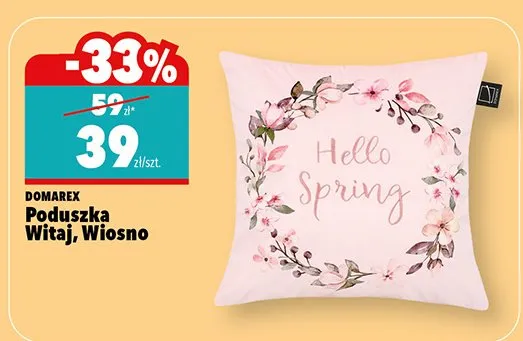 Poduszka promocja w Biedronka Home