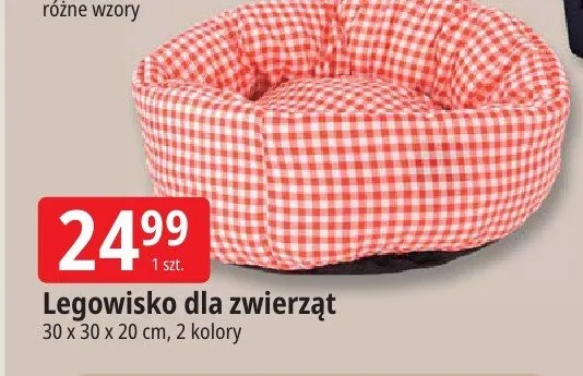 Legowisko dla zwierząt promocja w Leclerc