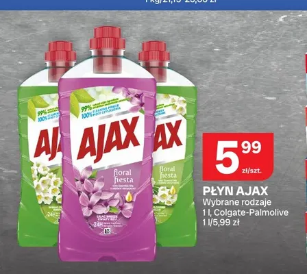 Płyn uniwersalny Ajax Floral Fiesta promocja w Chorten