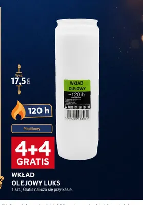 Wkład olejowy Luks promocja w Stokrotka