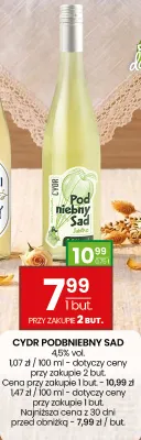 Cydr Podbniebny Sad promocja w Twój Market