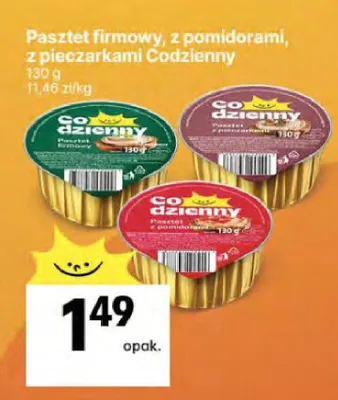 Pasztet Codzienny promocja w Delikatesy Centrum