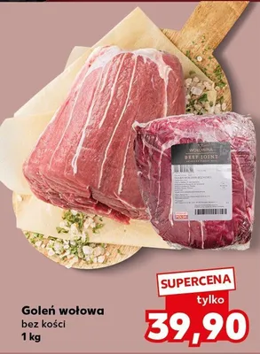 Goleń wołowa bez kości Kaufland promocja w Kaufland