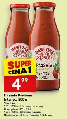 Passata Dawtona Intenso, 500g promocja w Twój Market
