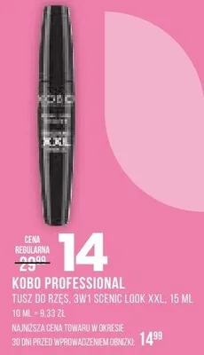 Tusz do rzęs 3w1 scenic look XXL promocja w Drogerie Natura