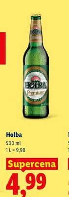 Piwo Holba Premium promocja w Lidl