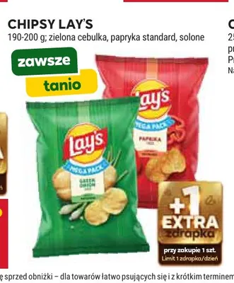Chipsy Lay's papryka standard promocja w Stokrotka