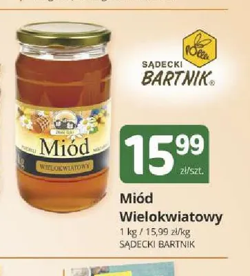 Miód wielokwiatowy Sądecki Bartnik promocja w Marketvita