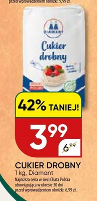 Cukier drobny promocja w Chata Polska