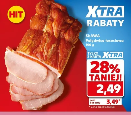 Polędwica łososiowa Sława promocja w Kaufland