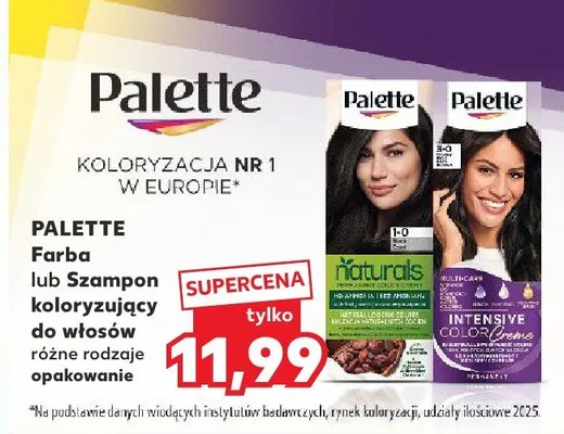 Farba lub szampon koloryzujący do włosów różne rodzaje promocja w Kaufland