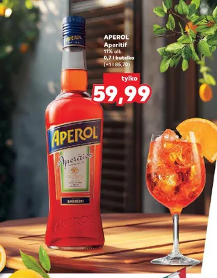 Aperitif Aperol promocja w Kaufland
