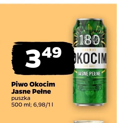 Piwo Okocim promocja w Netto