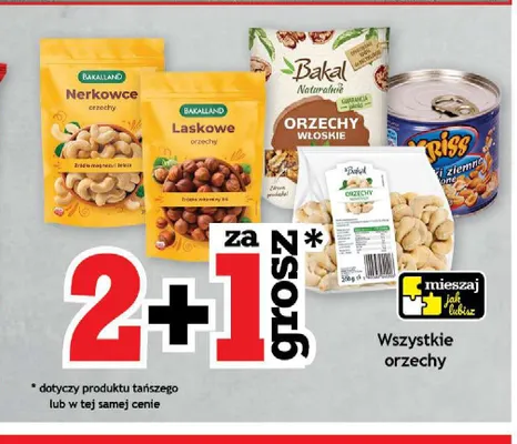 Orzechy laskowe Bakalland promocja w Gram Market