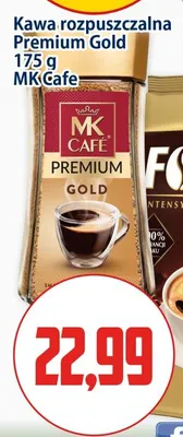 Kawa rozpuszczalna Premium Gold MK Cafe promocja w Kupiec
