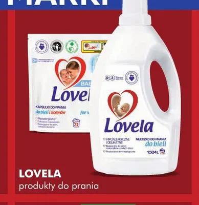 Produkty do prania Lovela promocja w Super-Pharm