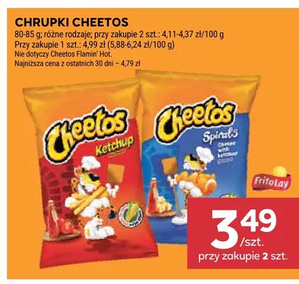 Chrupki Cheetos promocja w Stokrotka