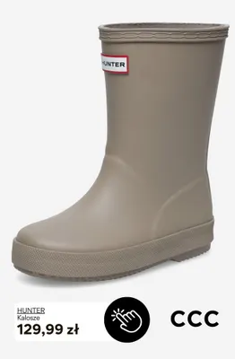 Kalosze Hunter promocja w CCC