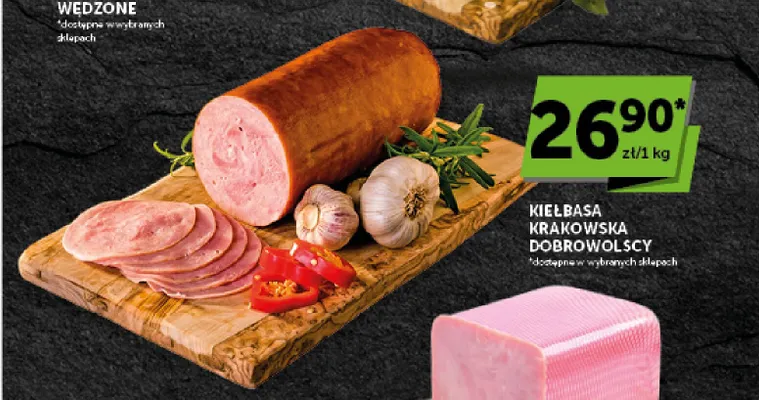 Kiełbasa krakowska Dobrowolscy promocja w ABC