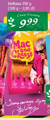 Kiełbasa Mac and Cheese promocja w CEZAR Delikatesy
