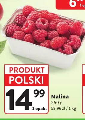 Maliny promocja w Intermarche