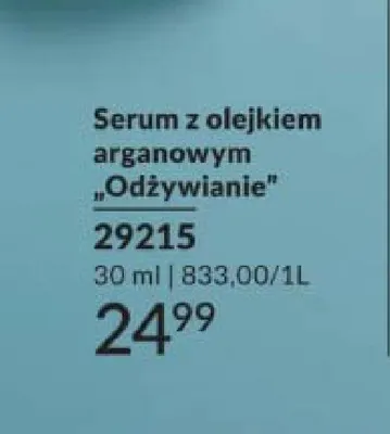 Serum z olejkiem arganowym Odżywianie Advance Techniques by Avon Absolute Nourishment promocja w AVON