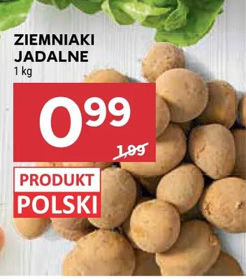Ziemniaki jadalne promocja w Stokrotka