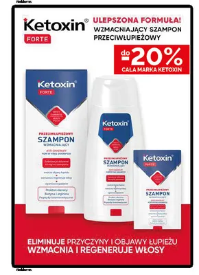 Szampon przeciwłupieżowy Ketoxin Forte promocja w Ziko Dermo