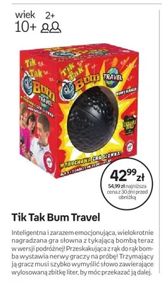 Gra Tik Tak Bum Travel promocja w Empik