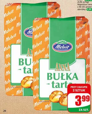 Bułka tarta Anna Melvit promocja w Dino